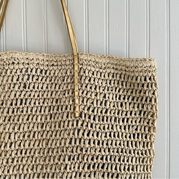 Tommy Bahama Sunchaser Straw Tote NWT - Picture 8 of 11